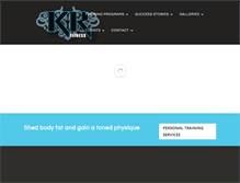 Tablet Screenshot of kylerogersfitness.com